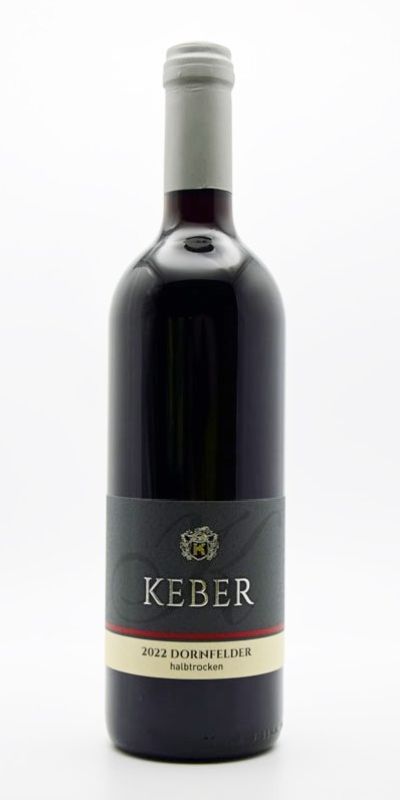<br>Artikel-Nr.: 53<br>2022 Wallhäuser Pfarrgarten Dornfelder Qualitätswein  halbtrocken 0,75l<br>